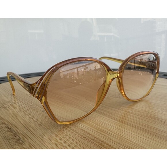 Vintage VIENNALINE 1374 Optyl Eyeglasses 56-15 Austria Retro Funky FRAMES ONLY - Picture 1 of 10